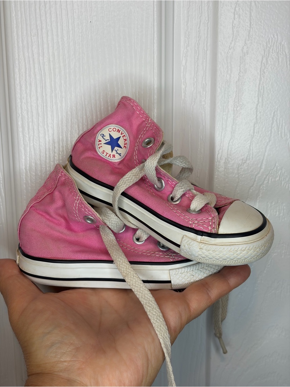 Converse Chuck Taylor All Star Pink High Top Toddler Sneakers Size 5